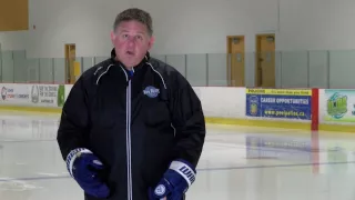 NHL Hockey Shooting Coach Tim Turk   - Wrist Shot Release  In motion