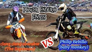 Power Enduro finals clang clang abarabar vs Philip Bebillo walay swerte na potlan og kadina.