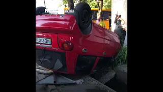 В ДТП в центре Бердянска травмировался 6 летний ребенок из Днепропетровской области