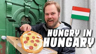 HUNGARIAN FOOD TOUR! Hungarian Street Food in Budapest! 🇭🇺