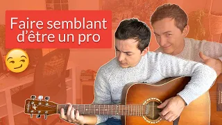 Faire semblant de savoir jouer de la guitare (la technique secrète 🤫)