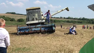 Tachlovická hrouda 2019 - Plechová kavalérie scénka