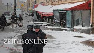 Nach Anschlag in St. Petersburg: Russland veröffentlicht angebliches Geständnisvideo