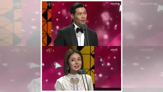 [KBS연기대상]'저글러스' 최다니엘·백진희 우수상 수상…장동건 불참...-[TUB]