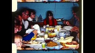 Rare Vintage 8mm Film: 1969 Home Movie Thanksgiving & Christmas