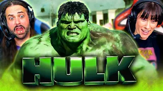 HULK (2003) MOVIE REACTION! FIRST TIME WATCHING!! Marvel | Eric Bana | Full Movie Review