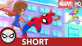 Spidey Embiggens His Brain! | Marvel Super Hero Adventures - That’s What Friends Are For | SHORT