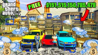 FRANKLIN TOUCH ANYTHING BECOME DIAMOND ll EVERYTHING IS FREE IN GTA 5!