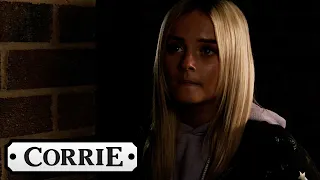 Kelly Convinces Aadi to Leave The Country With Her after Paying off Gary's Hitman |Coronation Street