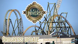 Epic Universe Construction Update Mid March 2023 New Universal Orlando Theme Park