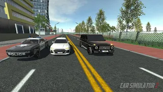 Mafia AMG g63 g wagon 🔥 V8 vs Audi RS6 🔥 V10 vs Bugatti chiron w16 💀 vs mustang gt V8🔥#carsimulator2