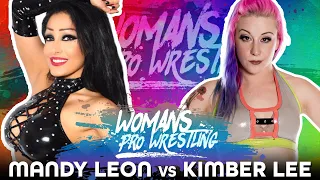 FULL MATCH - Mandy Leon vs Kimber Lee - Women's Wrestling