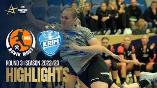 DHK Baník Most vs Krim Mercator Ljubljana | Round 3 | EHF Champions League Women 2022/23