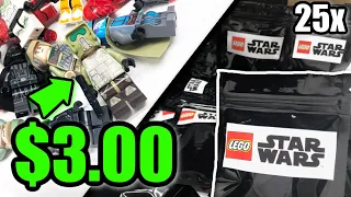Opening $3 MYSTERY LEGO Star Wars Minifigures! (LEGO Blind Bags)