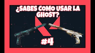 4. ¿CÓMO usar la GHOST en VALORANT? 📚 (GUIA ARMAS VALORANT)