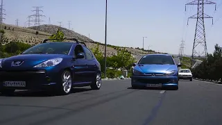 Peugeot 206+ - 207  iranian car - cinematic carvideo