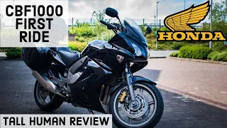 Honda CBF1000 First Ride | 2011 GT Model | Full Thoughts, Pros and Cons | Tall Human Review