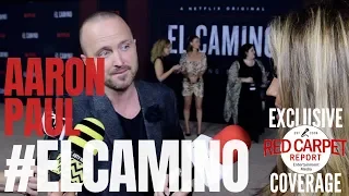 Aaron Paul interviewed at Netflix's 'El Camino: A Breaking Bad Movie' World Premiere