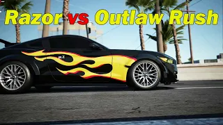 Razor Ford Mustang in OUTLAW RUSH Need for Speed Payback