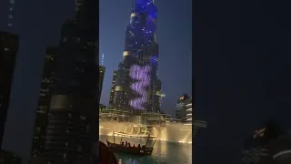 (The Dubai Fountain) Song: Sama Dubai [December 2021]