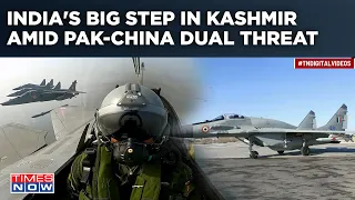 MiG-29 All Set To Roar | India's Upgraded Fighter Jet Squadron In Kashmir To Deter Pakistan, China