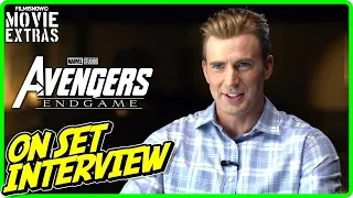 AVENGERS: ENDGAME | On-set Interview with Chris Evans "Steve Rogers / Captain America"