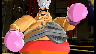 Title Defense King Hippo defeated with his manhole cover on