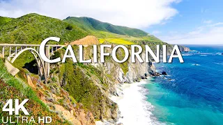 California 4K Amazing Aerial Film - Relaxing Piano Music - Scenic Relaxation (4K UHD video)
