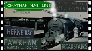 VICTORIA to RAMSGATE steam train ride 1960