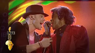 James Brown / Will Young - Papa's Got A Brand New Bag (Live 8 2005)