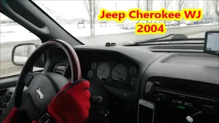 Jeep Grand Cherokee WJ V8.на трассе.