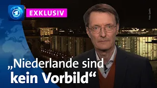 Cannabis-Legalisierung: Gesundheitsminister Lauterbach im Interview