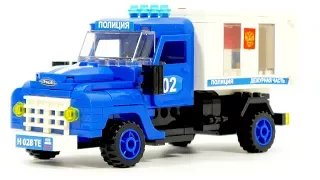 Build Lego Police Car - Police truck  ZIL 130 City ​​of masters 8831-s