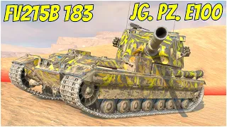 FV215b 183 & Jg.Pz. E100 ● WoT Blitz