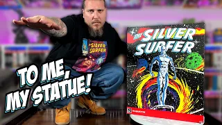 The SILVER SURFER Maquette by SIDESHOW | Statue Unboxing & Review