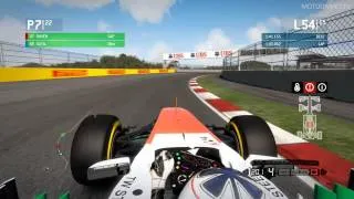 F1 2013 Xbox 360 - Team Mate Battle - Yeongam Scenario