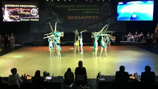 ROCK-N-SWING.COM » 🇭🇺 The Szupergirls » Ladies Formation » European Championship Budapest 2023