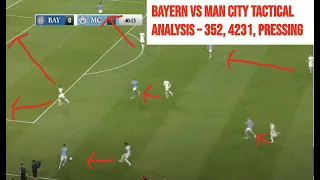 TACTICAL ANALYSIS: Bayern VS Man City | Nagelsmann TACTICS and FORMATIONS