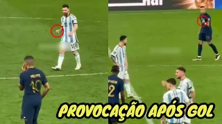 MESSI E MBAPPÉ SE PROVOCA NA FINAL DA COPA DO MUNDO "VEJA O VIDEO" 😯