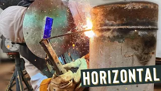 Horrible Horizontal 8" Pipe Weld