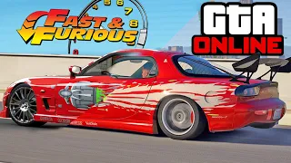 GTA ONLINE DLC vs FAST & FURIOUS (4 SECRET CARS)