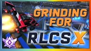 Grinding for RLCS X | INTENSE High Level Solo Queue | Grand Champion 2v2