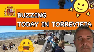 playa del cura (walking tour)(torrevieja promenade )torrevieja alicante costa Blanca spain