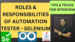 Roles & Responsibilities of Automation Tester - Selenium | RD Automation Learning