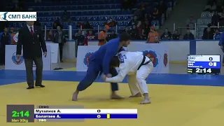 90 kg Муталиев А Болатаев А 10 12 2017 Т1 Кубок России по дзюдо, БРЯНСК