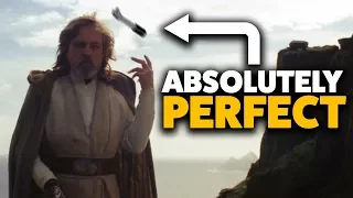 Luke Was PERFECT in The Last Jedi