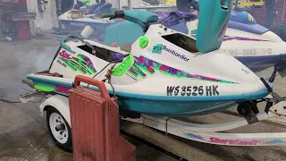 95 Seadoo SPX Hose Test