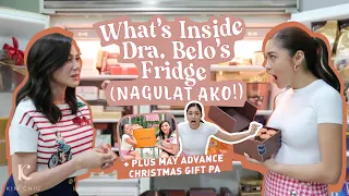 What’s Inside Doctora Belo’s FRIDGE!?? (NAGULAT AKO!) + May Advance Christmas Gift pa! | Kim Chiu