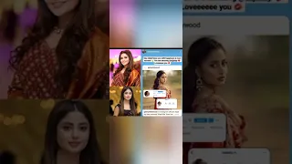 Sajal Aly Changed Har Name On Instagram Removing Ahad Raza Mir Name