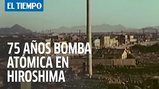 Japón conmemora los 75 años de la primera bomba atómica en Hiroshima